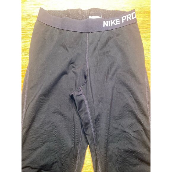Nike Pro Womens Black Dri-FIT Athletic Capris - Picture 2 of 4